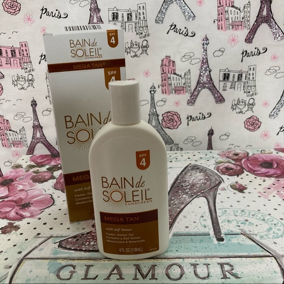 Bain de Soleil Mega Tan with Self Tanner Sunscreen SPF 4 - Picture 8 of 8